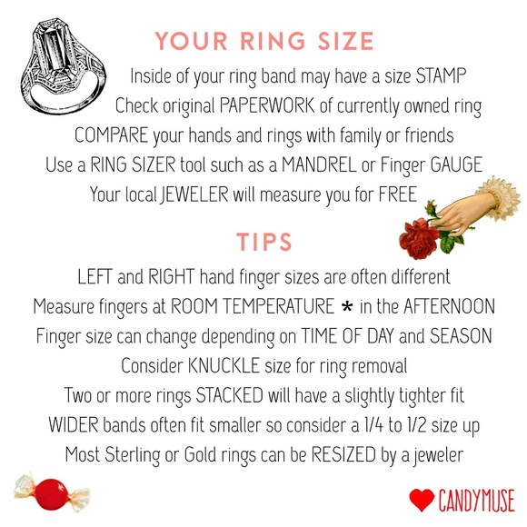 ๐ RING SIZE ๐ - Picture 2 of 4